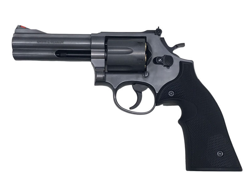 あぶ刑事 タカモデル【マルシン】S&W M586 デイビスグリップ エクセレントHWガスガン: ガスブロ・エアコキ最高！【独断と偏見のエアガンブログ】