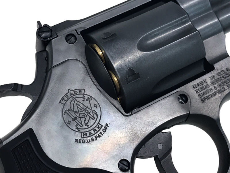 あぶ刑事 タカモデル【マルシン】S&W M586 デイビスグリップ エクセレントHWガスガン: ガスブロ・エアコキ最高！【独断と偏見のエアガンブログ】